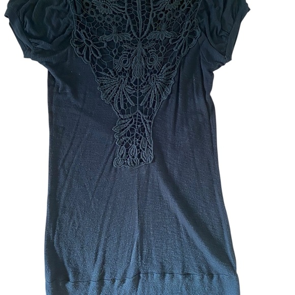 Vintage Daytrip Black Lace Back Top - Picture 4 of 9